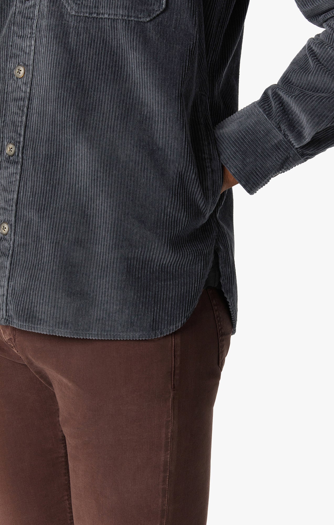 34 Heritage Overshirt In Iron Gate