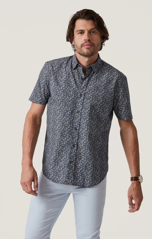 34 Heritage Short Sleeve Shirt in Navy