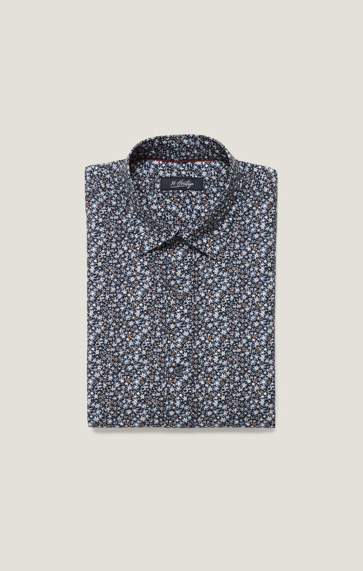 34 Heritage Short Sleeve Shirt in Navy