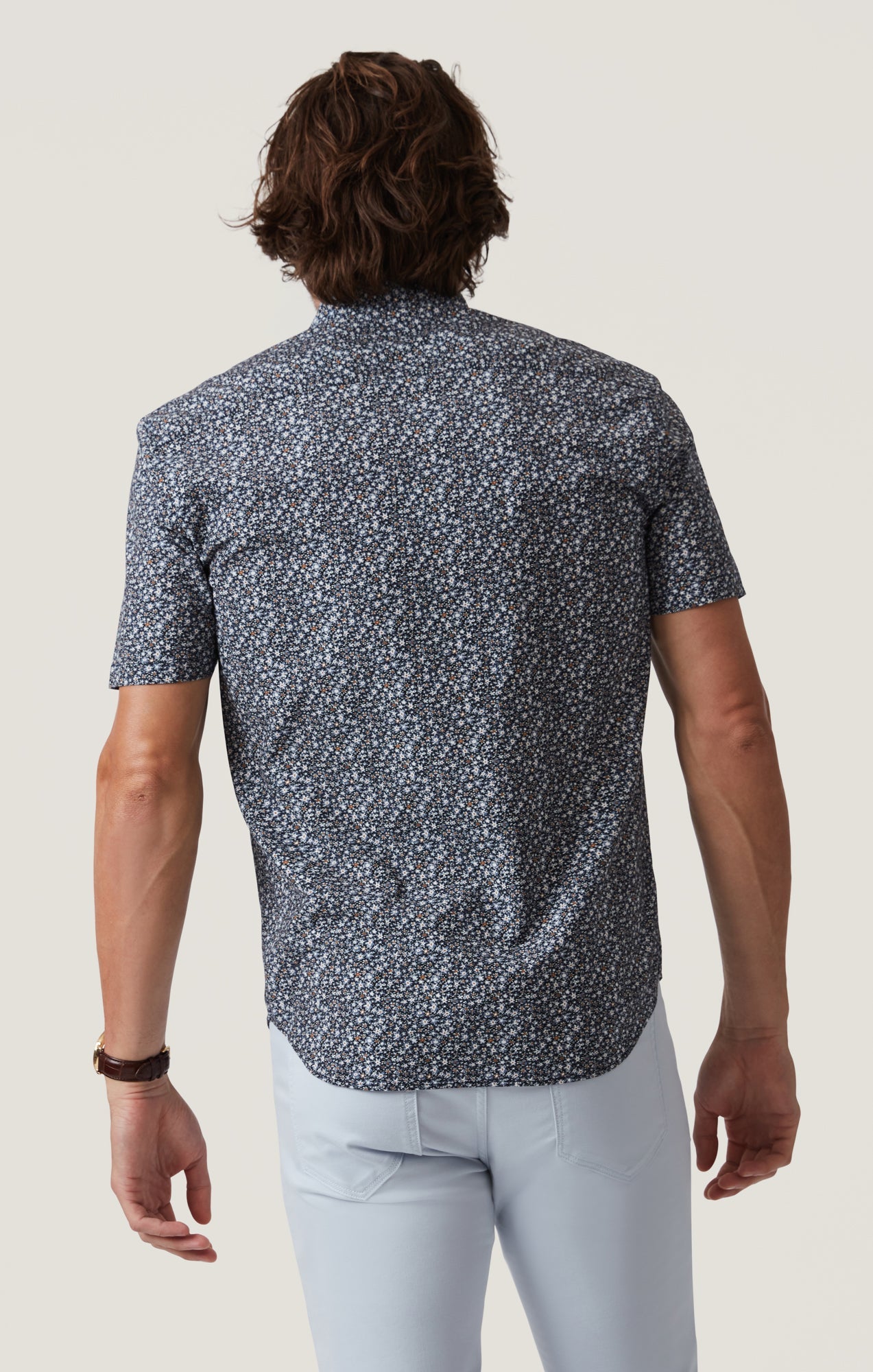 34 Heritage Short Sleeve Shirt in Navy