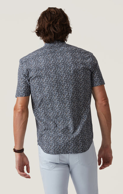 34 Heritage Short Sleeve Shirt in Navy