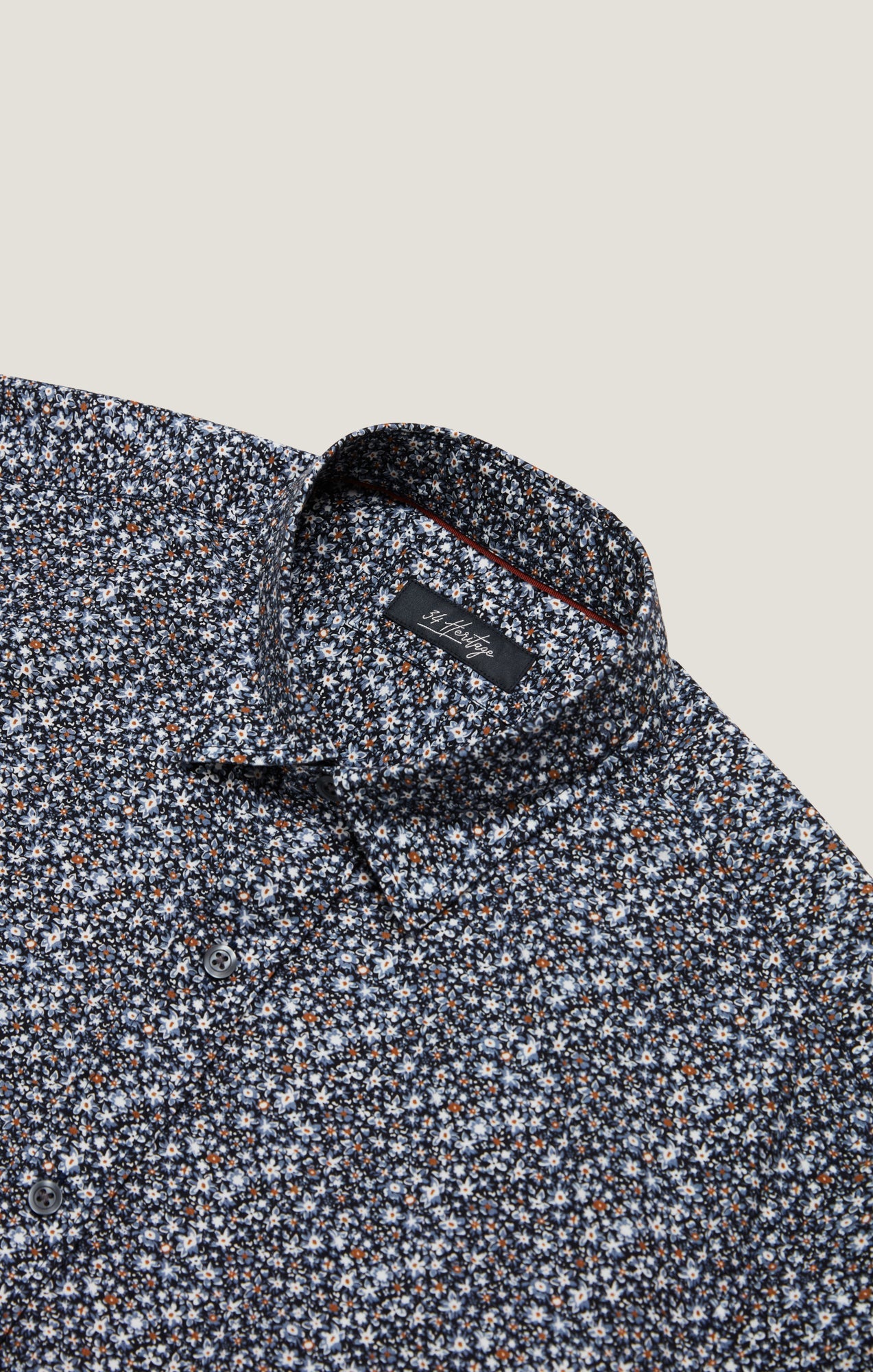 34 Heritage Short Sleeve Shirt in Navy