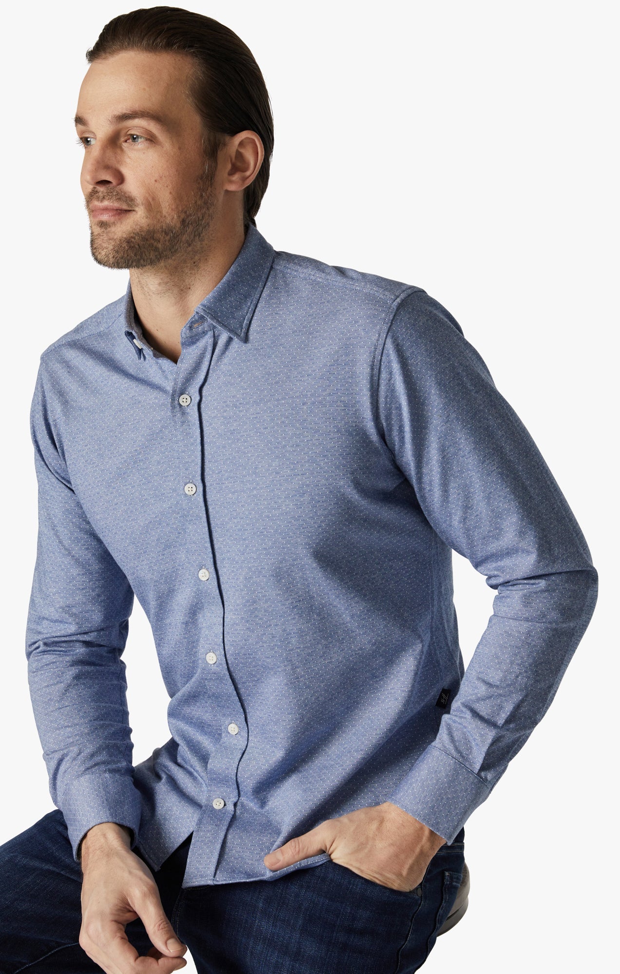 34 Heritage Star Shirt in Indigo
