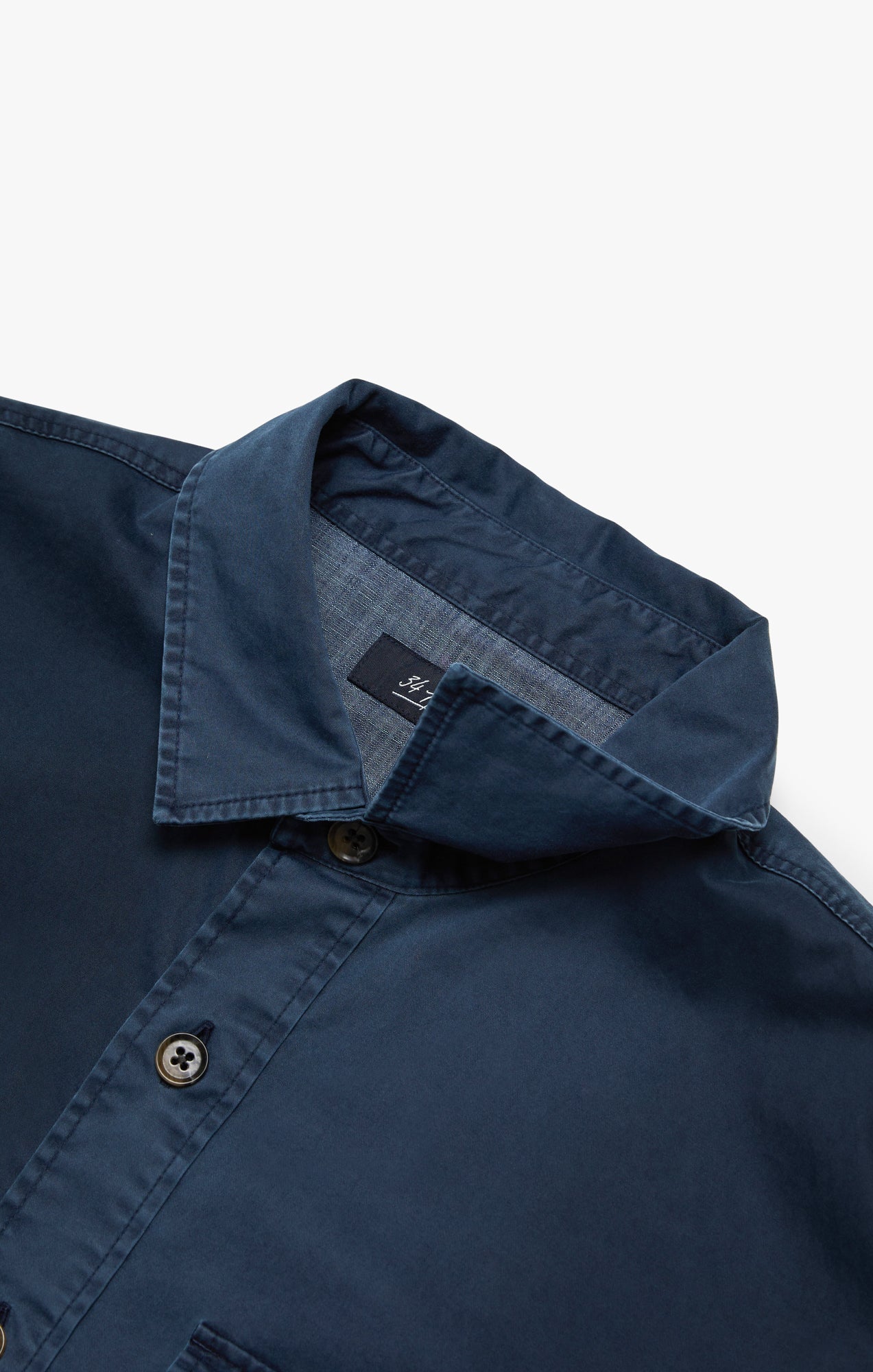 34 Heritage Overshirt In Dark Blue