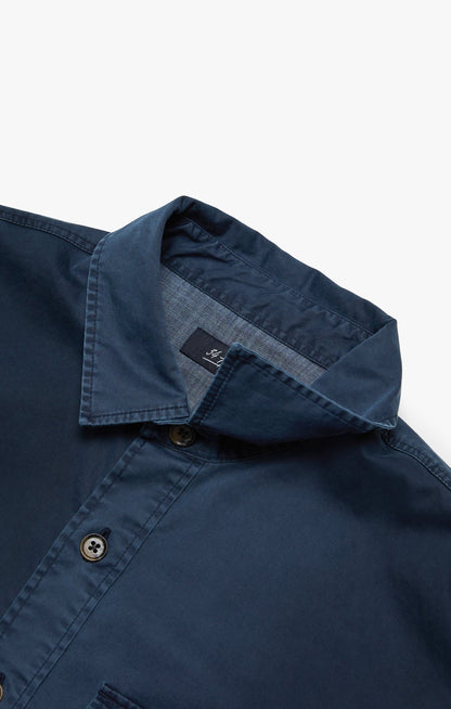 34 Heritage Overshirt In Dark Blue