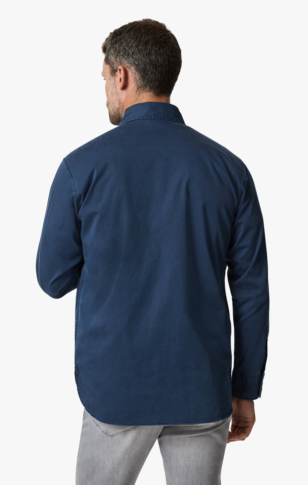 34 Heritage Overshirt In Dark Blue