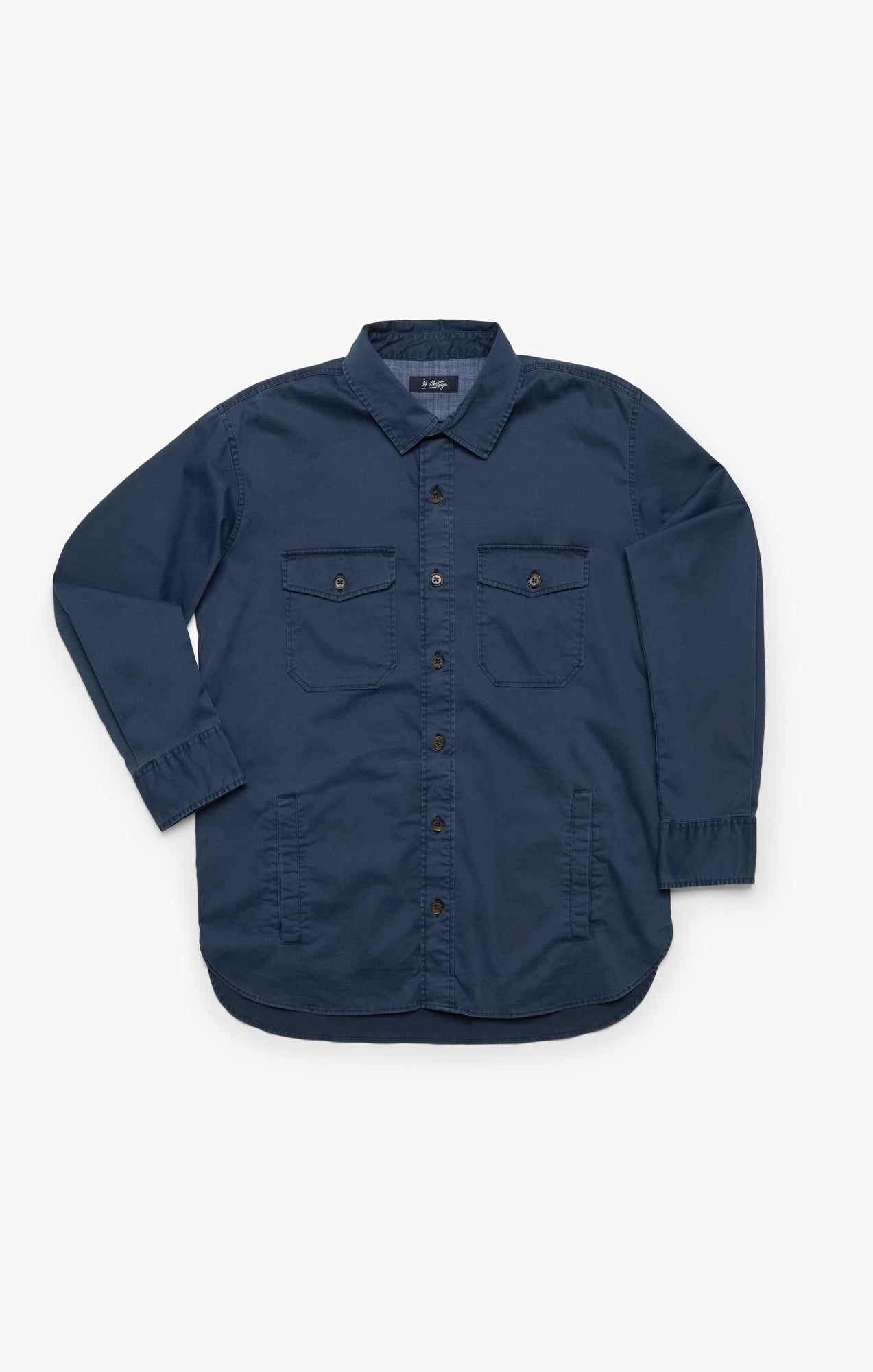 34 Heritage Overshirt In Dark Blue