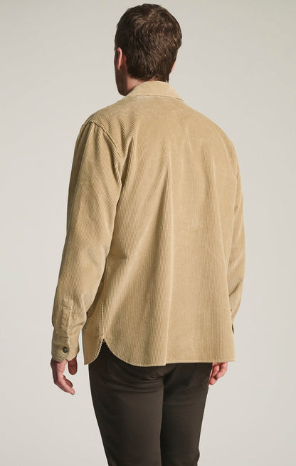 34 Heritage Overshirt In Aluminum