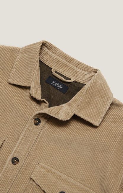 34 Heritage Overshirt In Aluminum