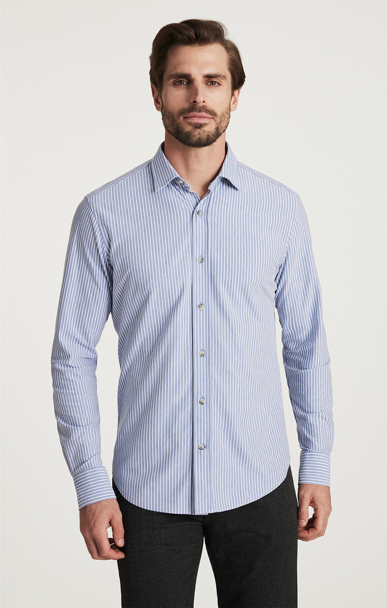 34 Heritage Striped Shirt in Blue
