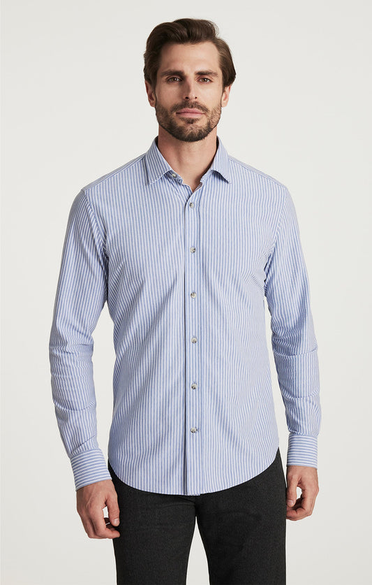 34 Heritage Striped Shirt in Blue