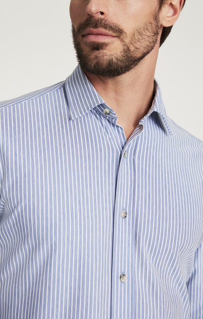 34 Heritage Striped Shirt in Blue