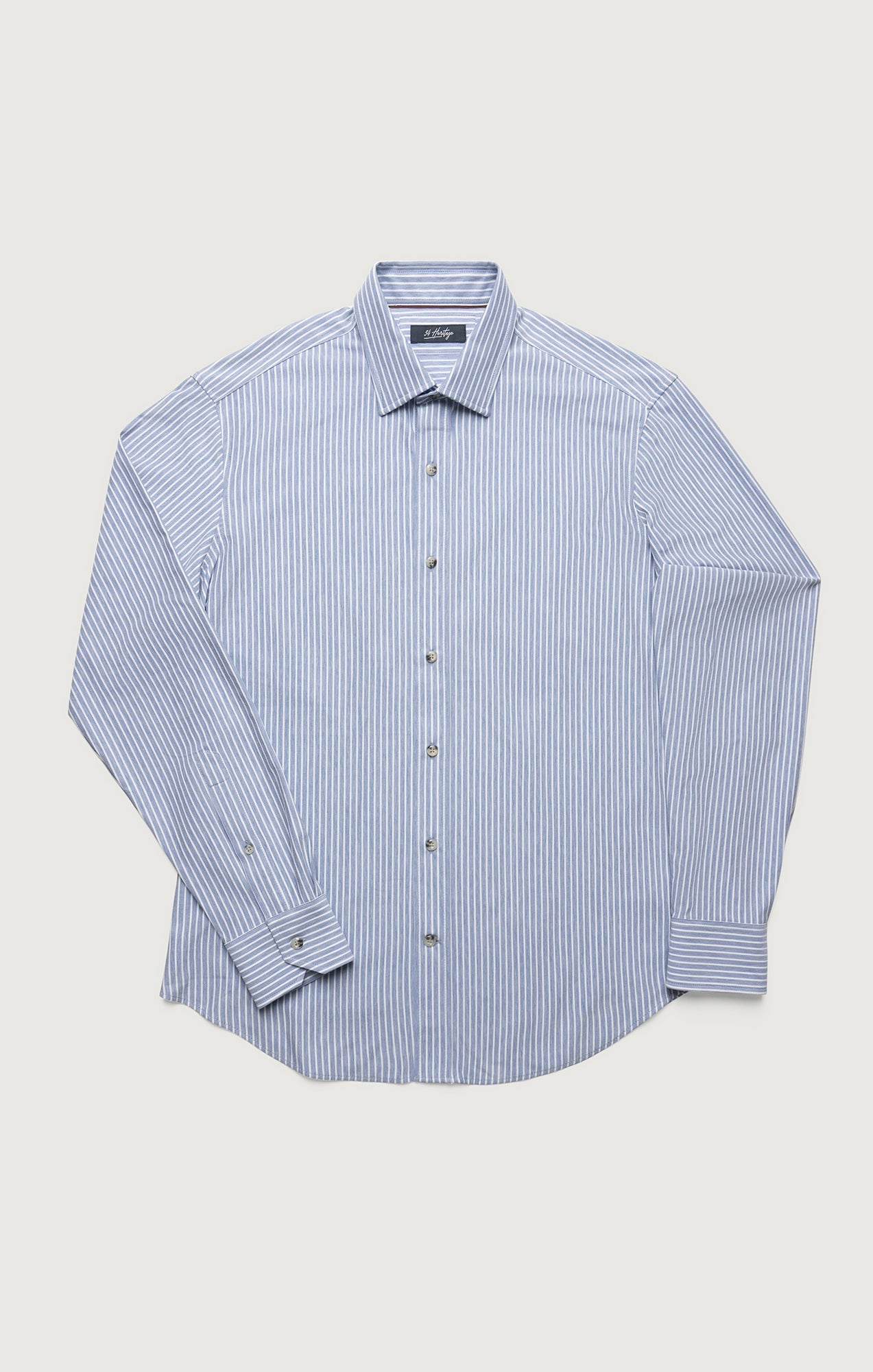 34 Heritage Striped Shirt in Blue