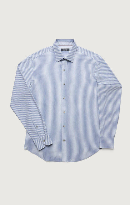 34 Heritage Striped Shirt in Blue