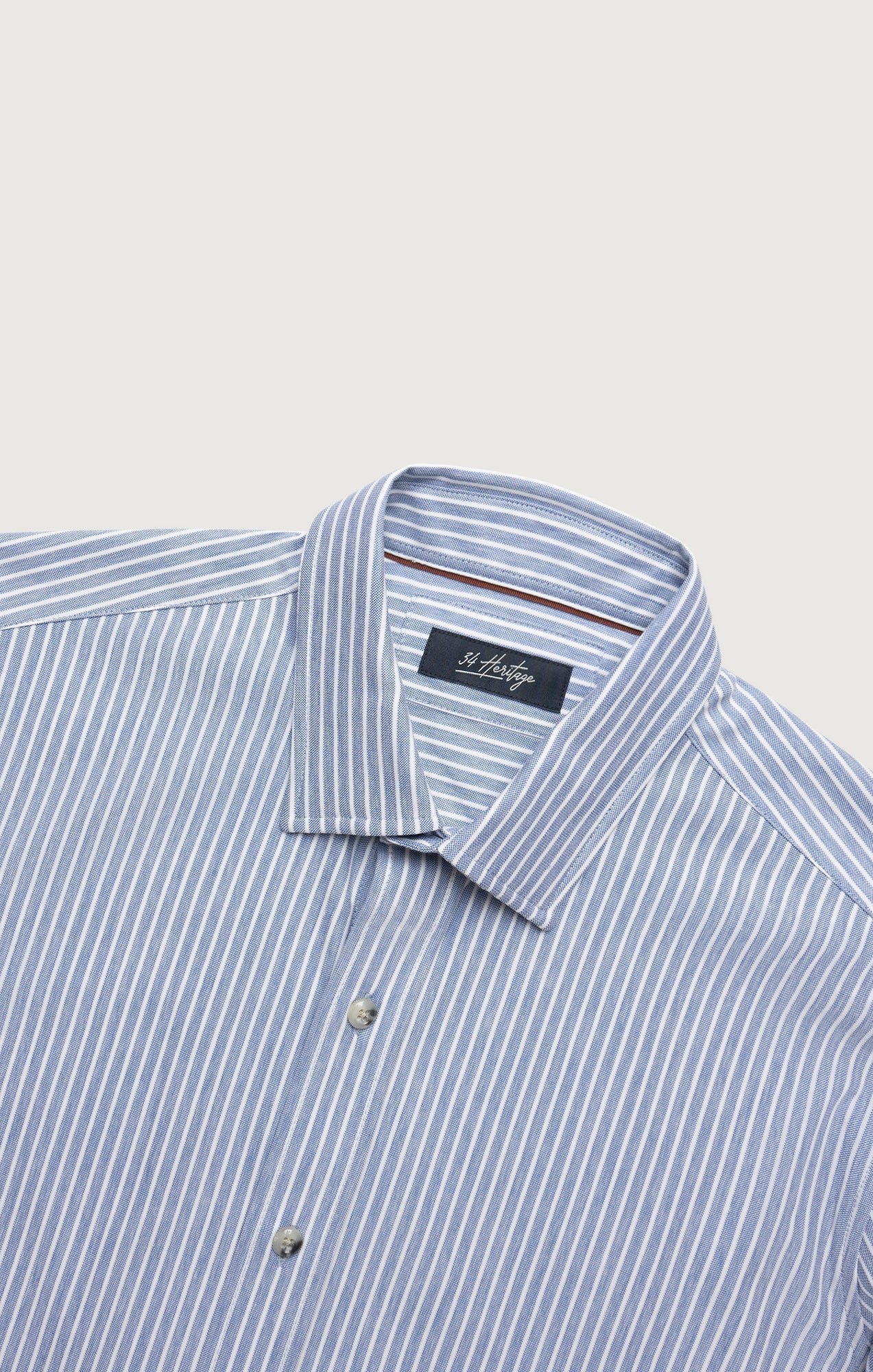 34 Heritage Striped Shirt in Blue