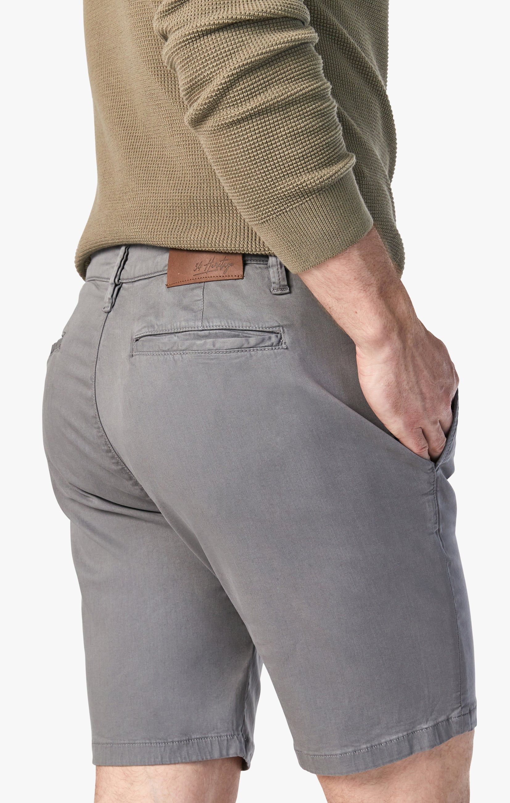34 Heritage Nevada Shorts in Shark Twill | 34 Heritage