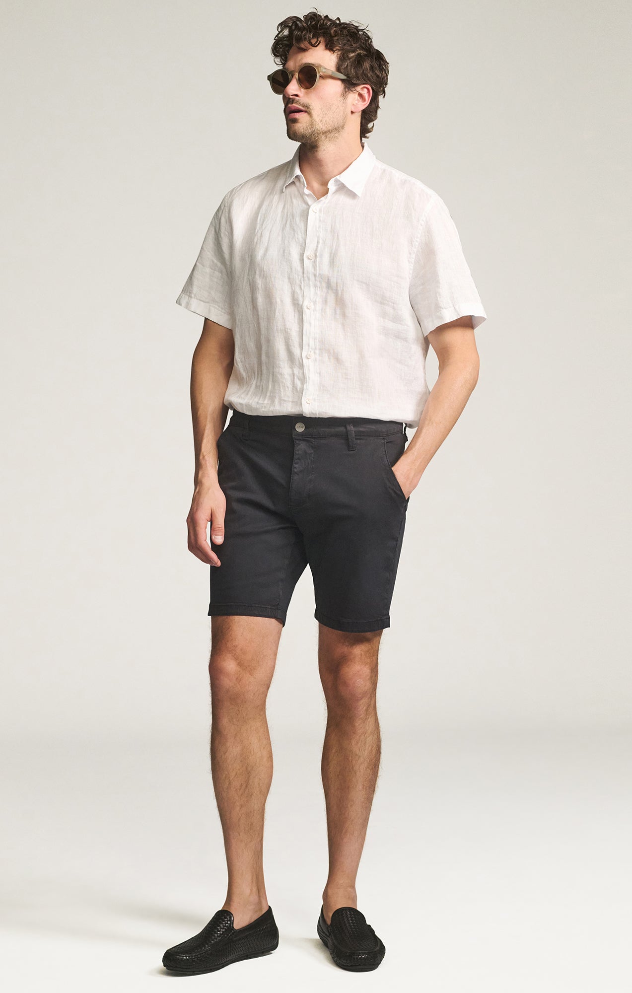 34 Heritage Arizona Shorts in Navy Twill
