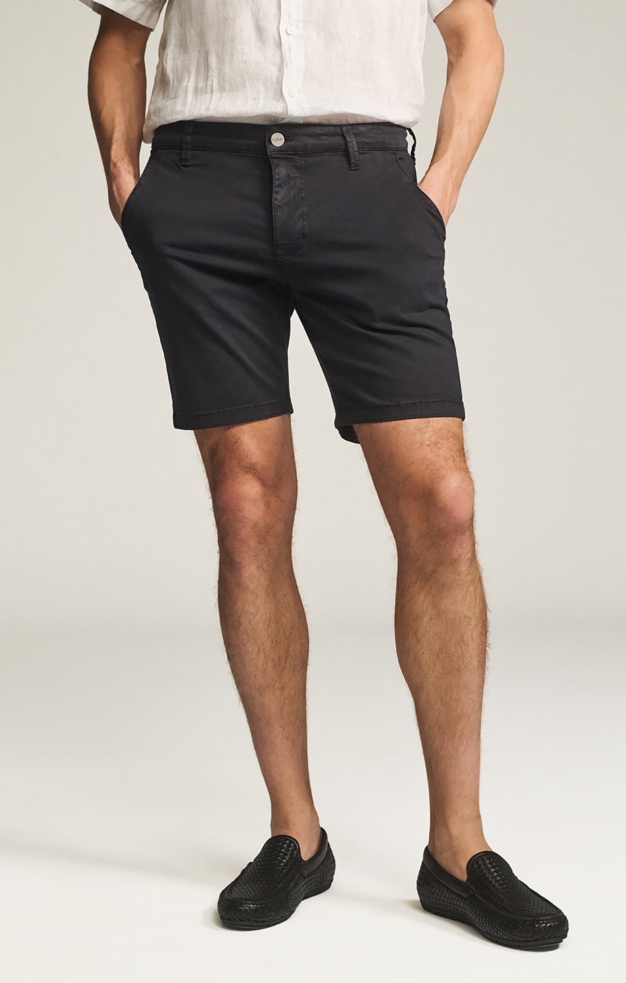 34 Heritage Arizona Shorts in Navy Twill