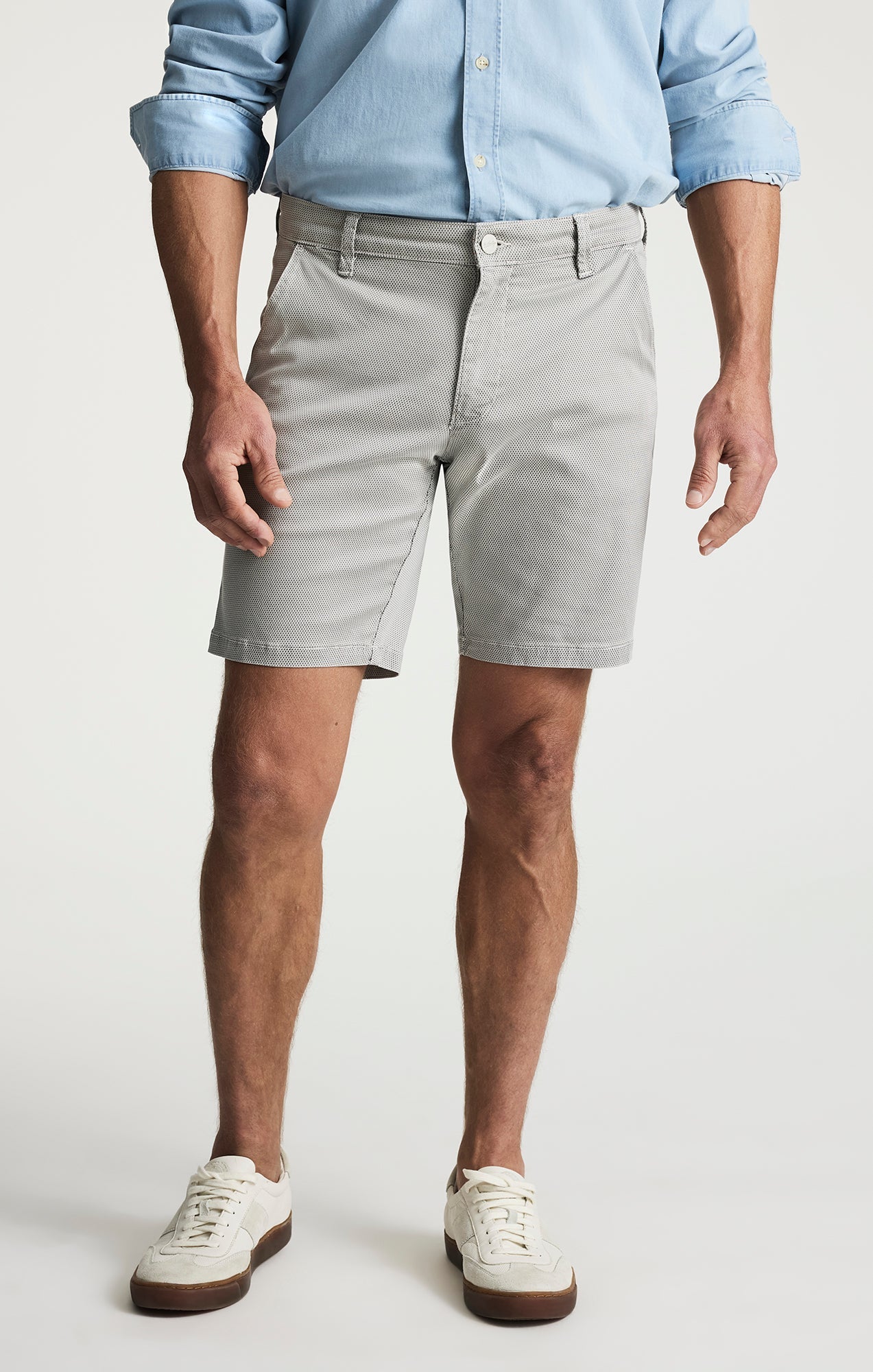 34 Heritage Arizona Slim Shorts In Glacier Tie Print