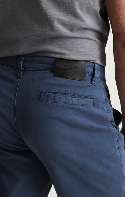 34 Heritage Arizona Slim Shorts In Dark Denim Twill