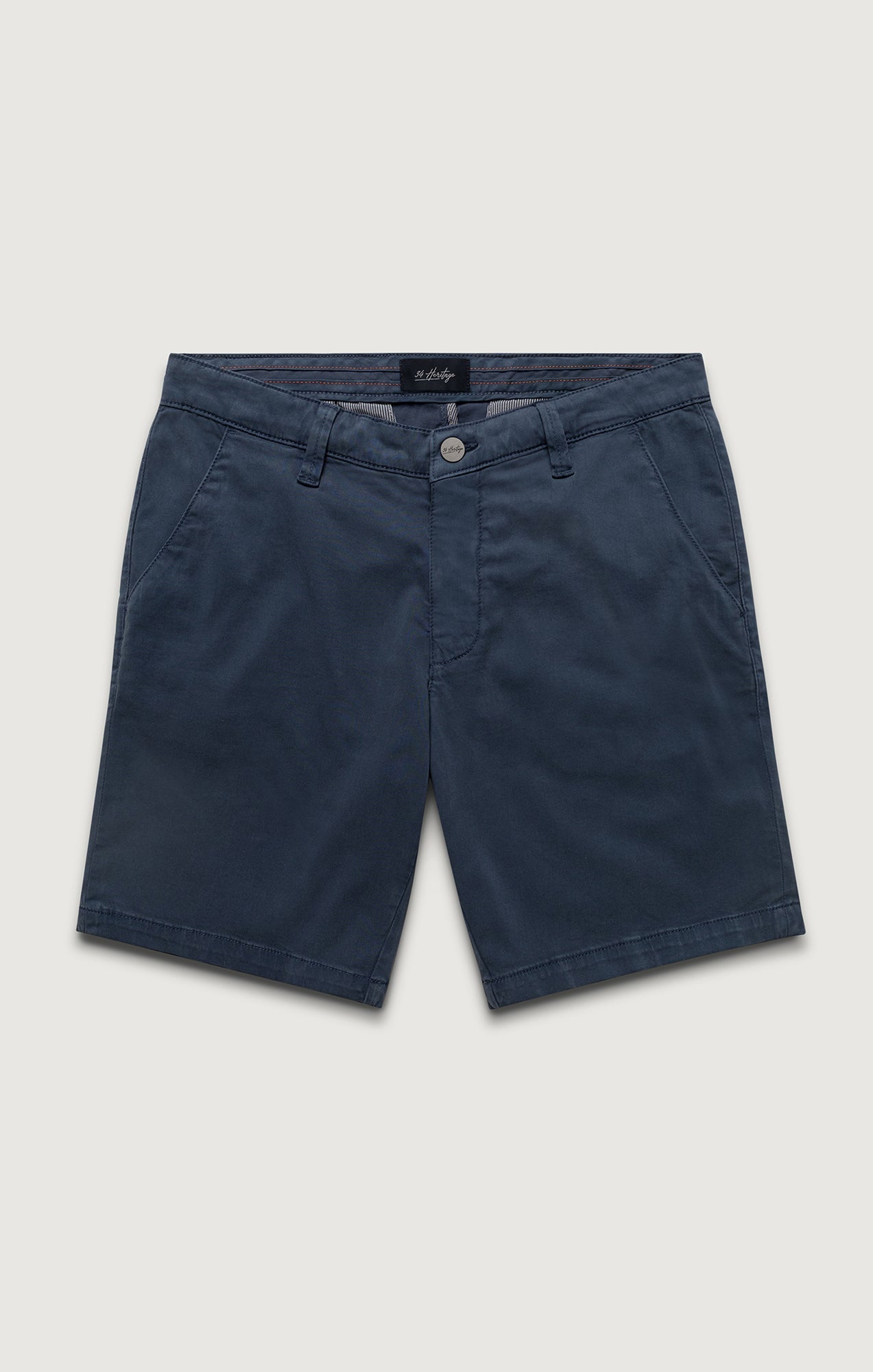 34 Heritage Arizona Slim Shorts In Dark Denim Twill