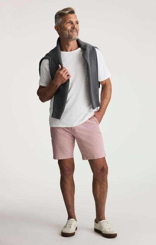 34 Heritage Arizona Slim Shorts In Pink Twill