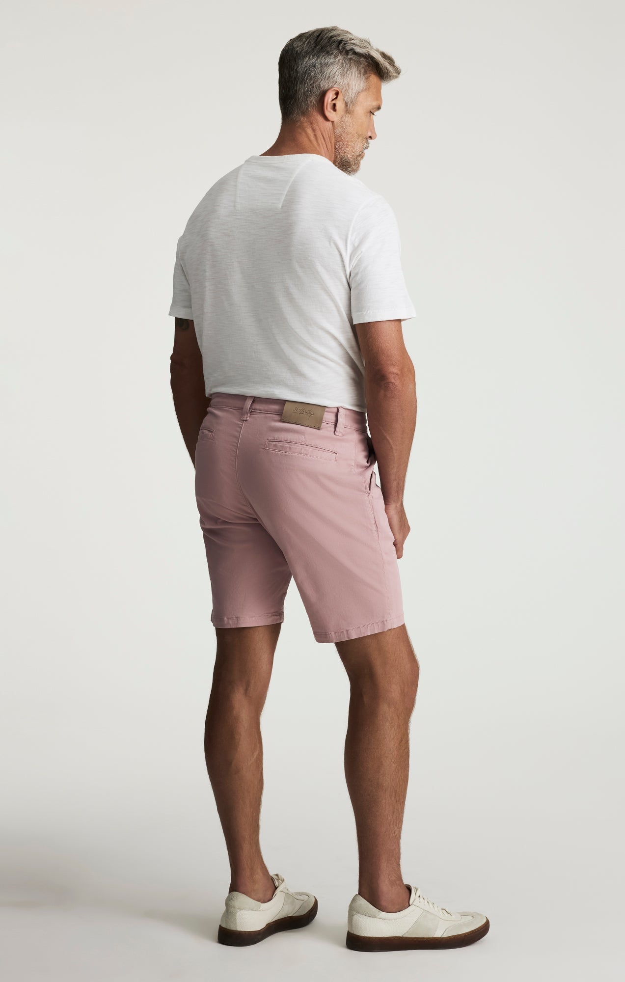 34 Heritage Arizona Slim Shorts In Pink Twill