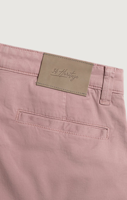 34 Heritage Arizona Slim Shorts In Pink Twill