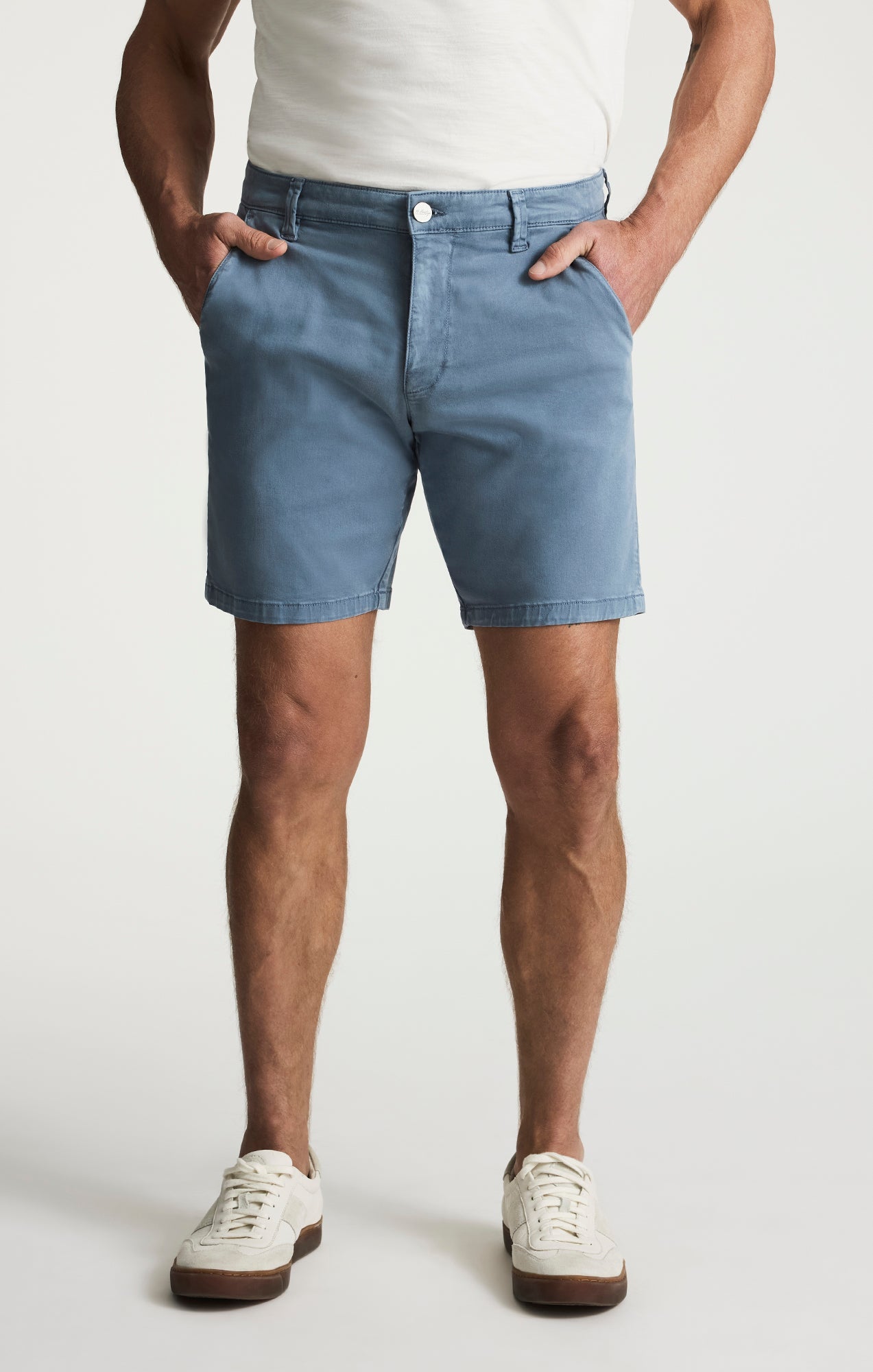 34 Heritage Arizona Slim Shorts In Flint Stone Twill