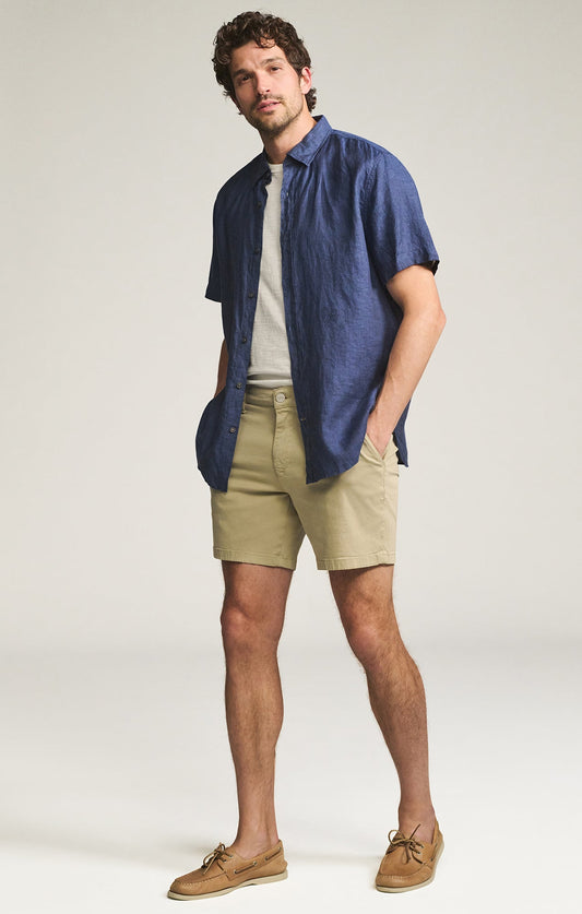 34 Heritage Hampton Shorts in Basil Twill