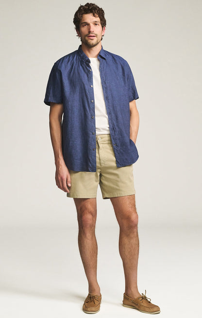 34 Heritage Hampton Shorts in Basil Twill
