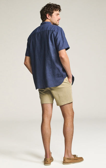 34 Heritage Hampton Shorts in Basil Twill