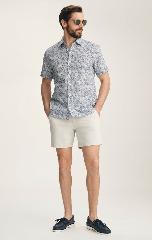 34 Heritage Hampton Classic Shorts In Glacier Twill