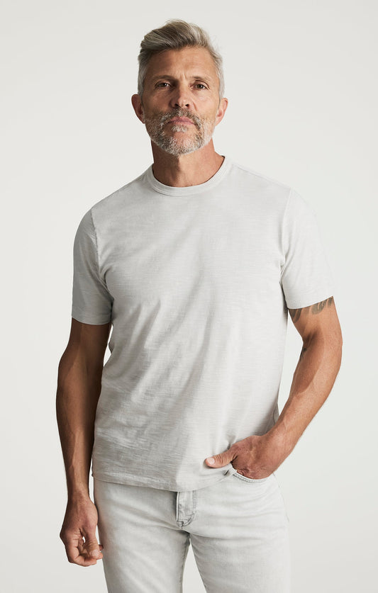 34 Heritage Slub Crew Neck T-shirt In Glacier Grey