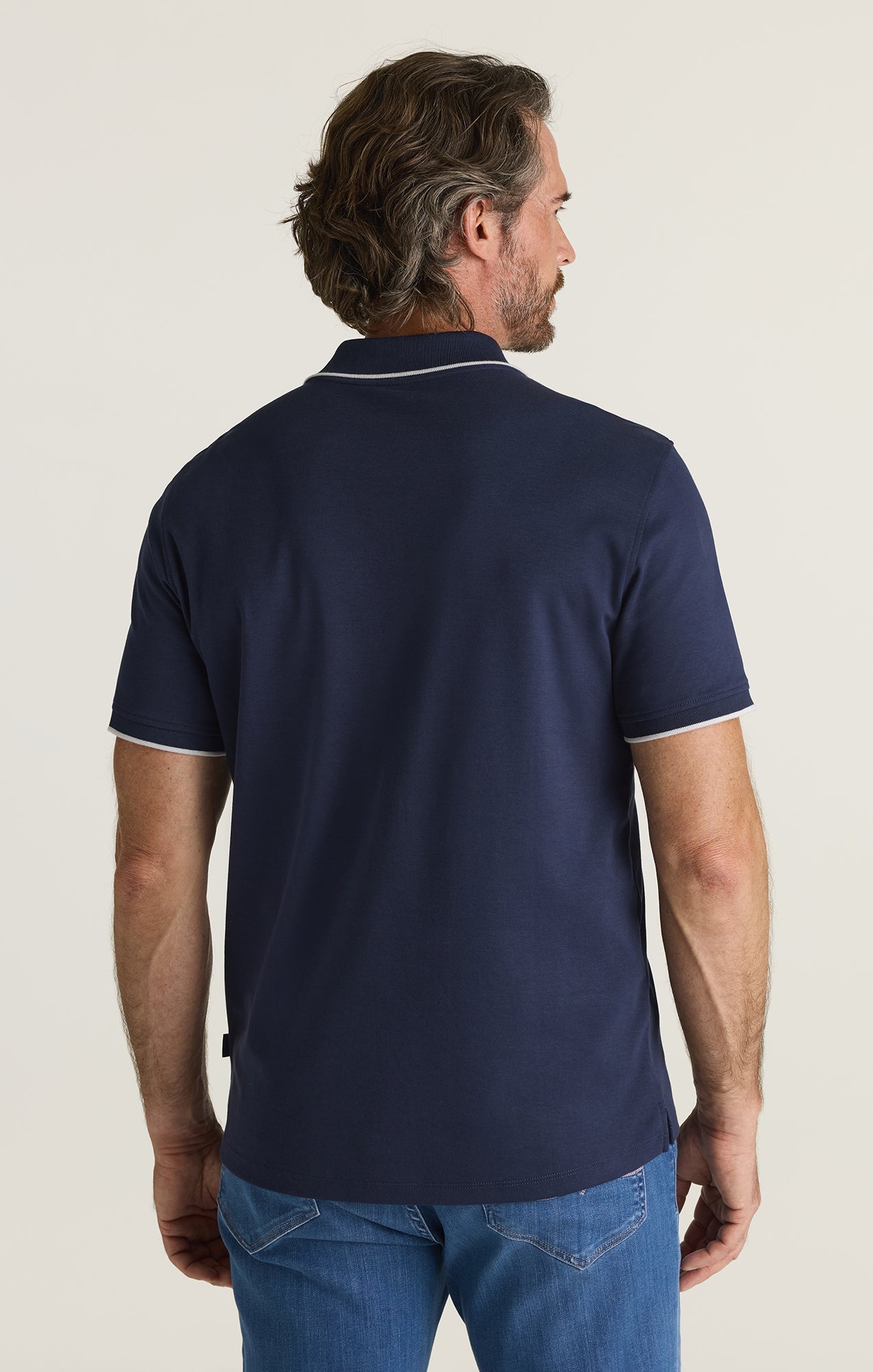 34 Heritage Riviera Polo Shirt in Navy