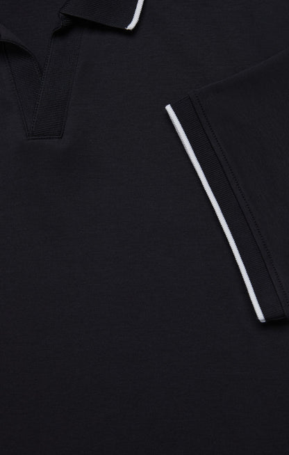 34 Heritage Riviera Polo in Black