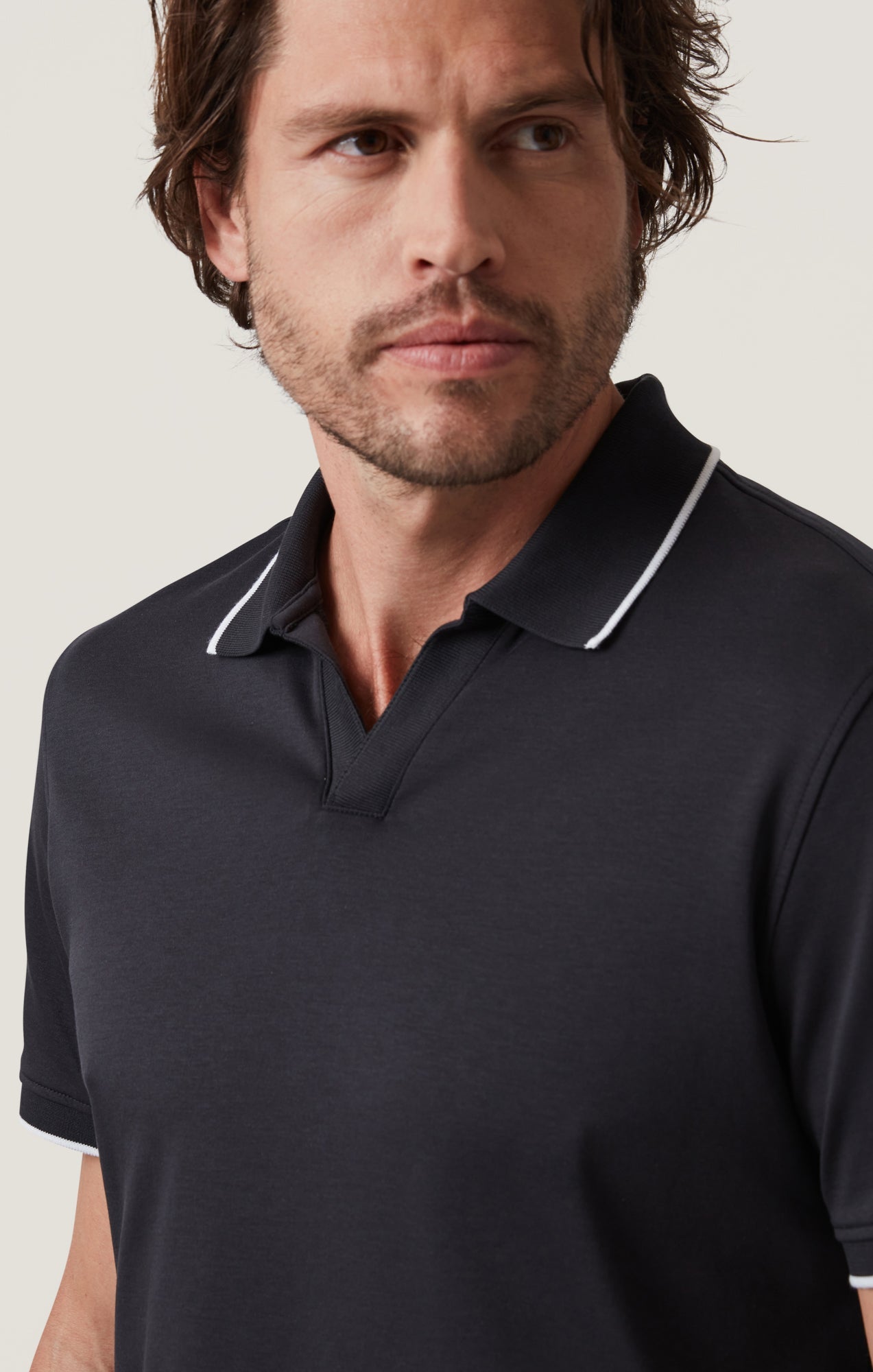 34 Heritage Riviera Polo in Black