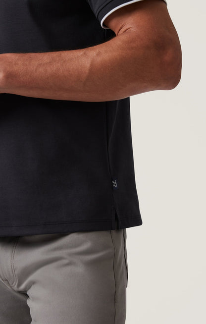 34 Heritage Riviera Polo in Black