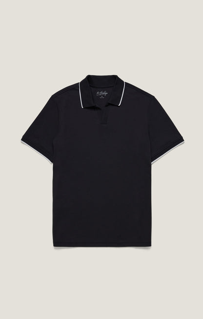 34 Heritage Riviera Polo in Black