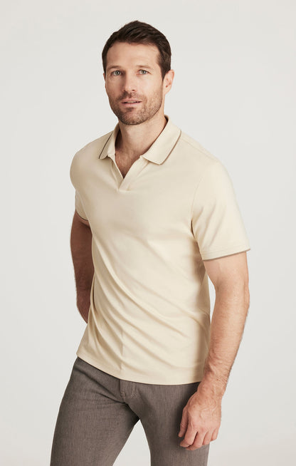 34 Heritage Riviera Polo Shirt in Castle Wall