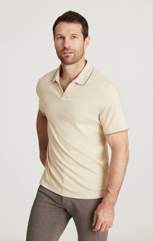 34 Heritage Riviera Polo Shirt in Castle Wall