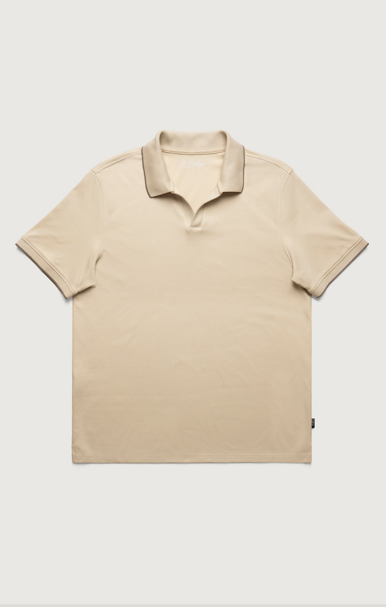 34 Heritage Riviera Polo Shirt in Castle Wall