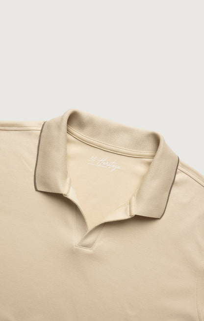 34 Heritage Riviera Polo Shirt in Castle Wall