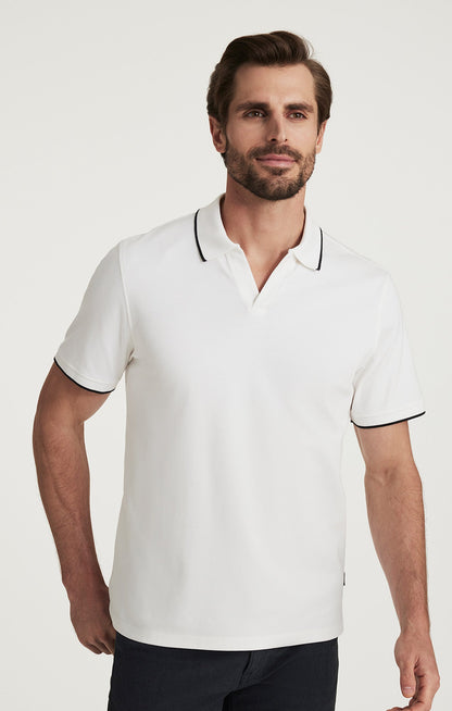 34 Heritage Riviera Polo Shirt in White