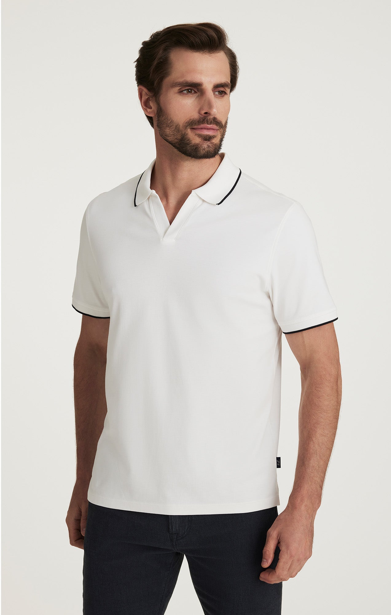 34 Heritage Riviera Polo Shirt in White