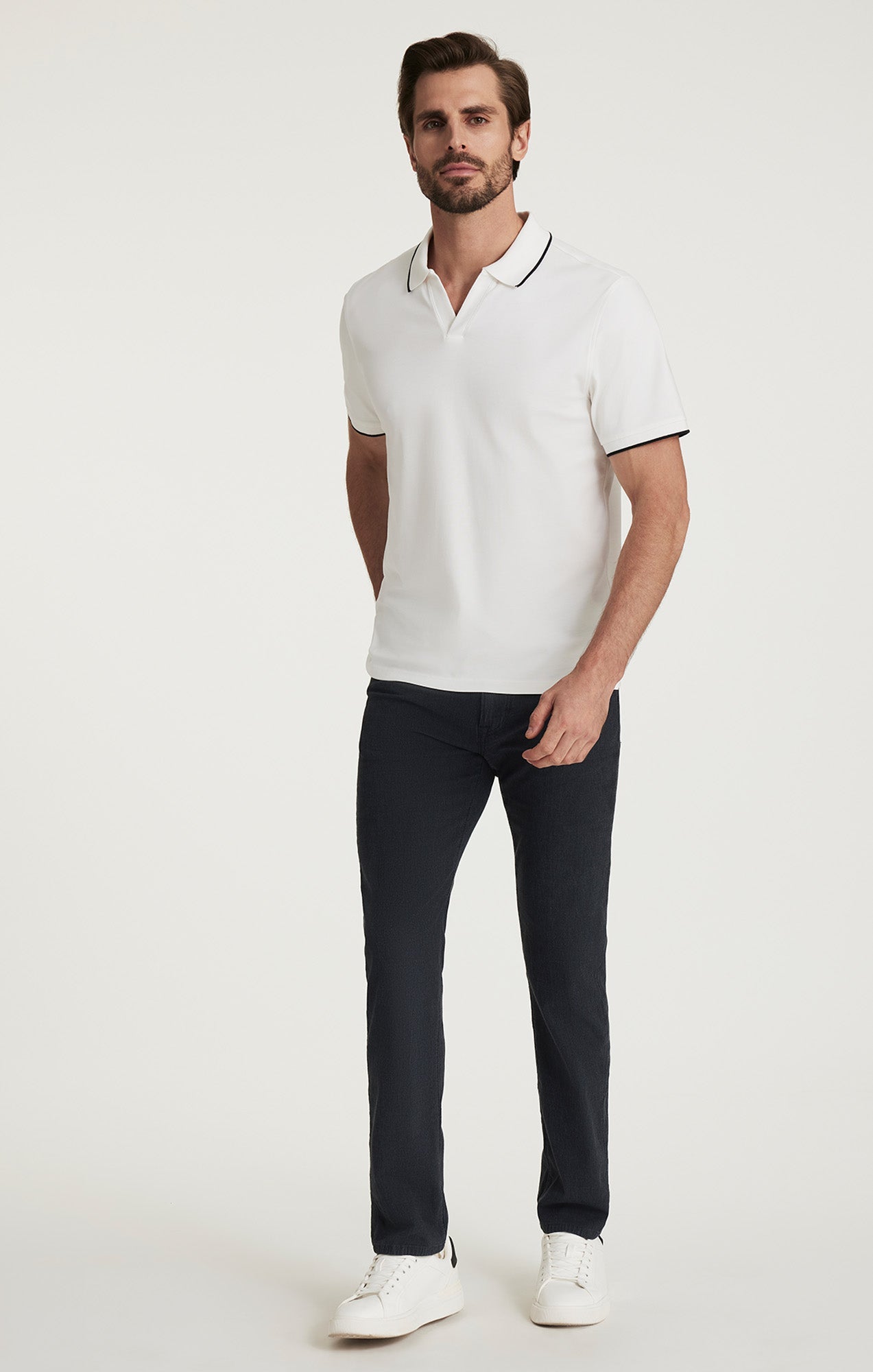 34 Heritage Riviera Polo Shirt in White