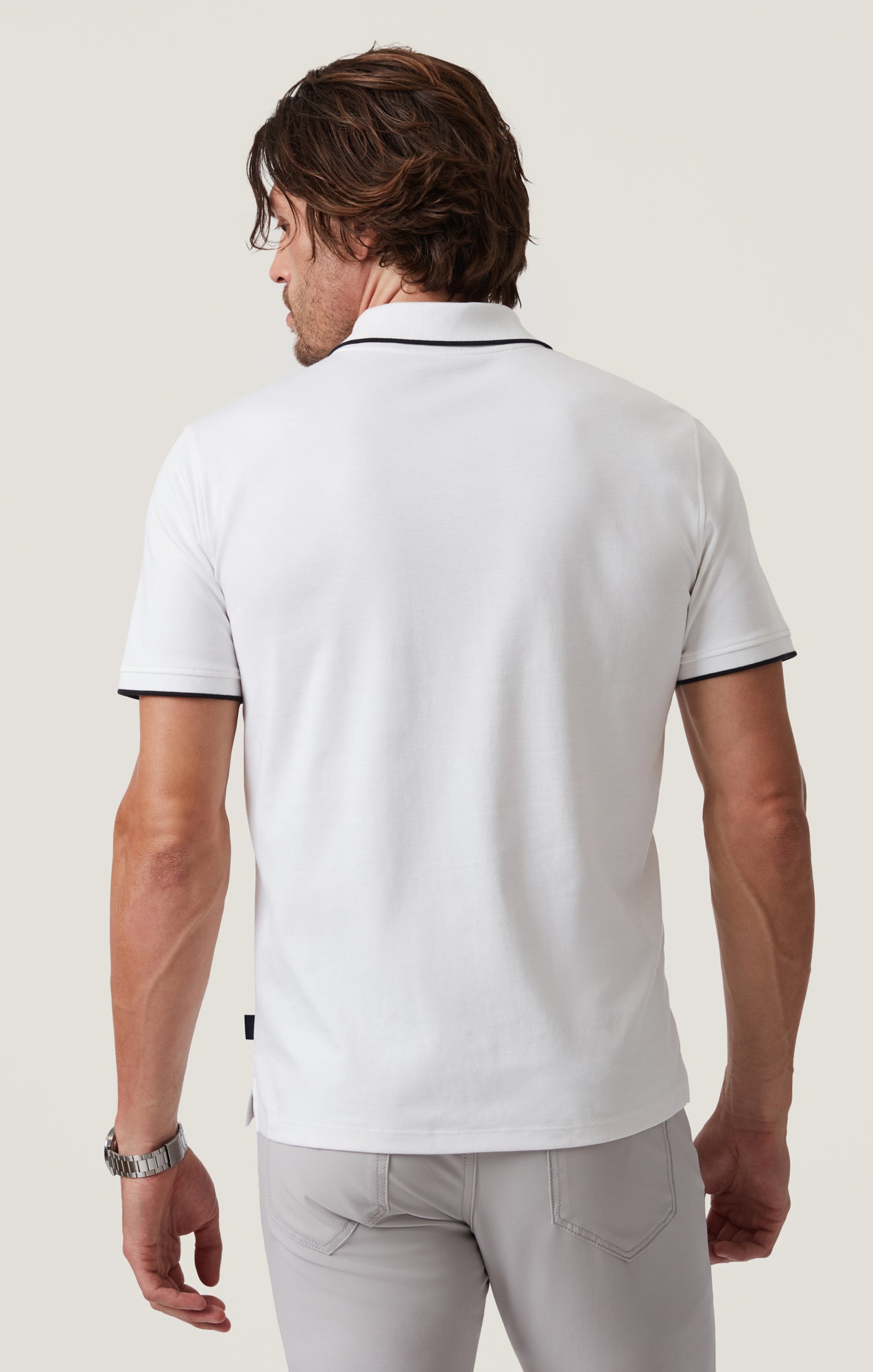 34 Heritage Riviera Polo Shirt in White