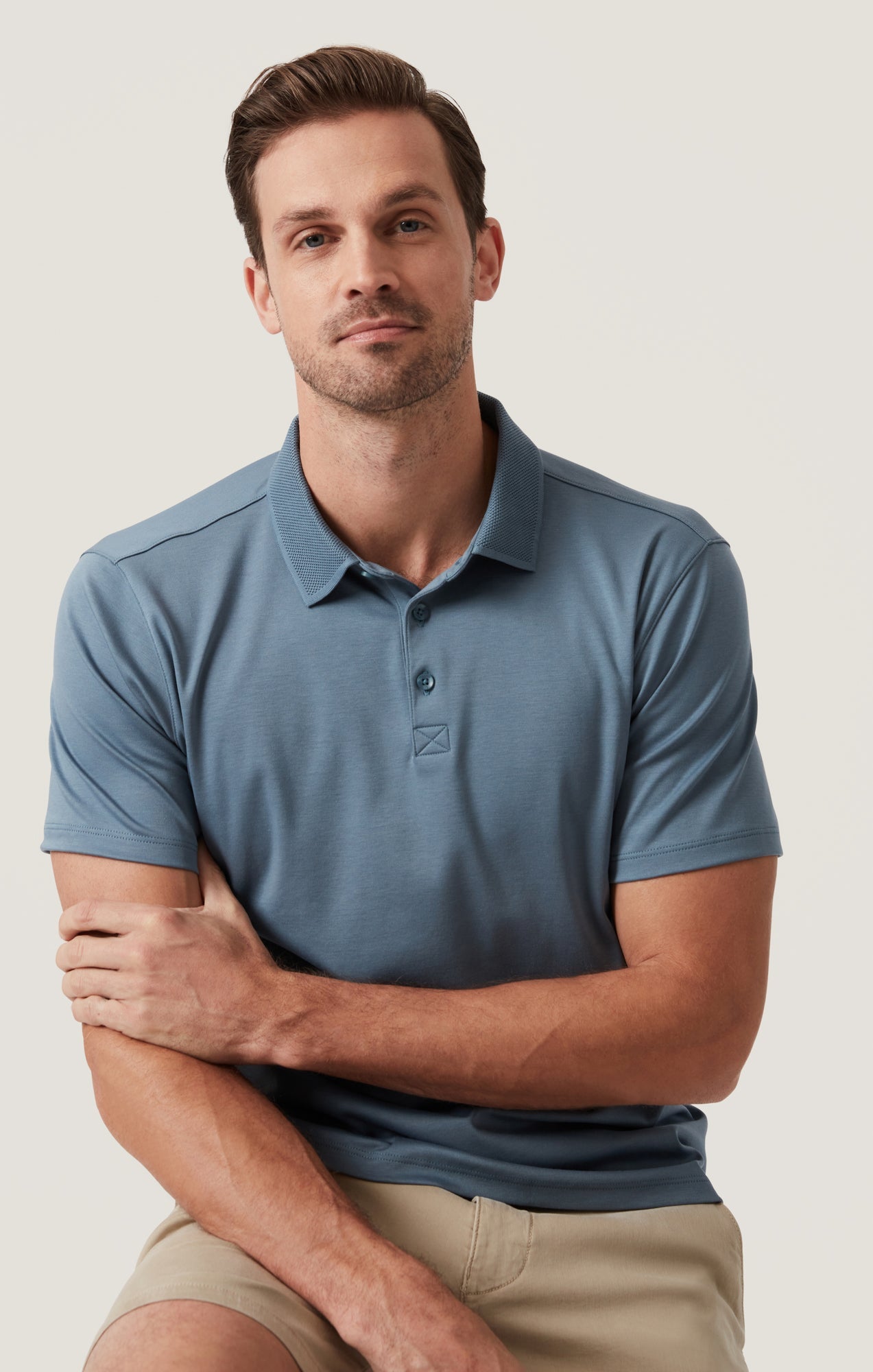 34 Heritage Polo T-Shirt in Ocean View