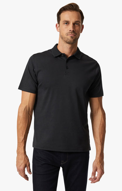 34 Heritage Polo T-Shirt In Black