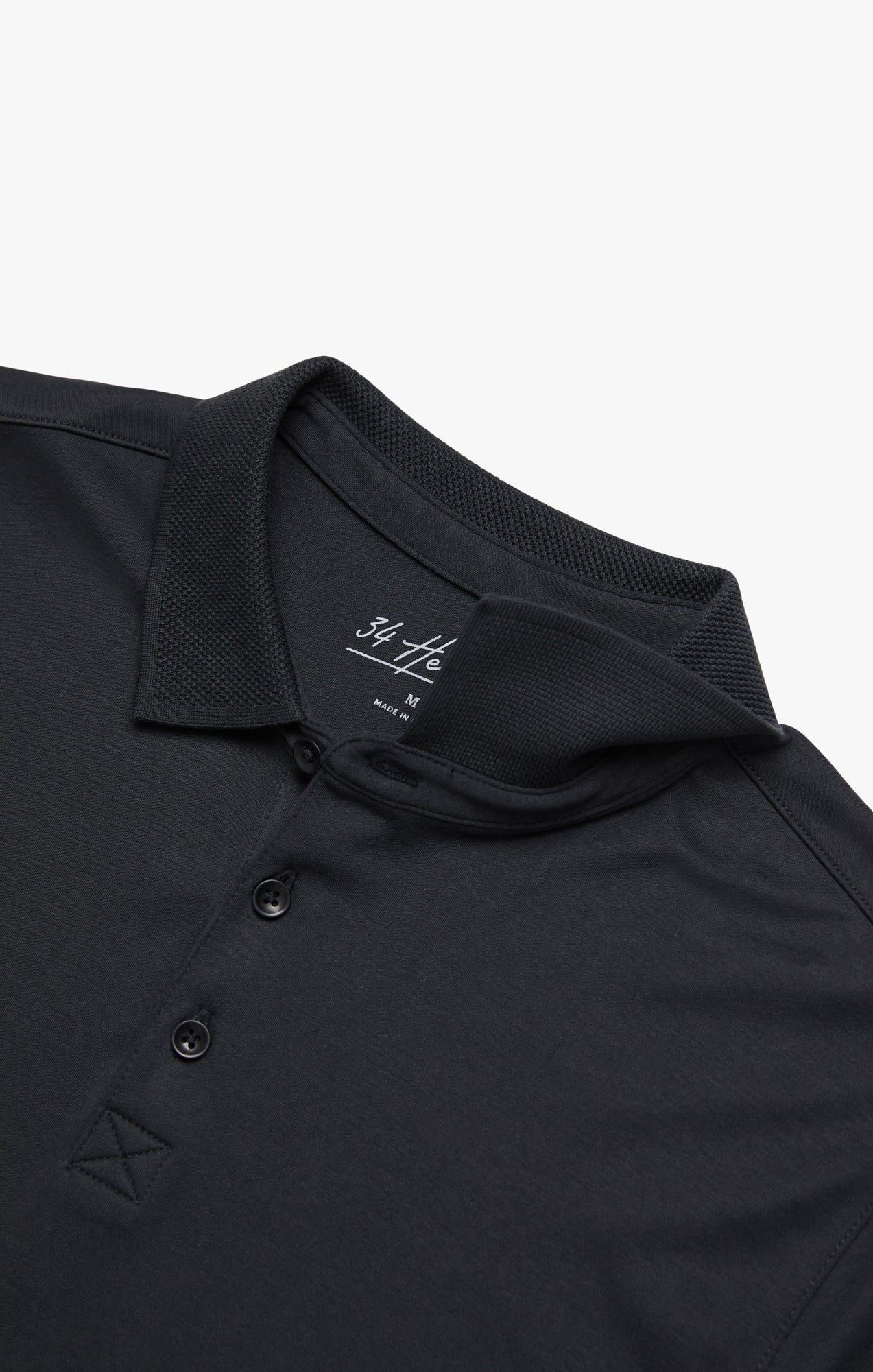 34 Heritage Polo T-Shirt In Black